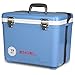 Engel UC19 19qt Leak-Proof, Air Tight, Drybox Cooler and Small Hard Shell Lunchbox for Men and Women in Blue