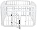 Amazon Basics 4-Panel Plastic Pet Pen, 24in, White