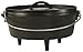 Lodge L10CO3 Cast Iron Camp Dutch Oven, 4-Quart primary
