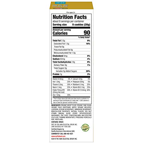 5 Earths+Best+Organic+Toddler+Cookies