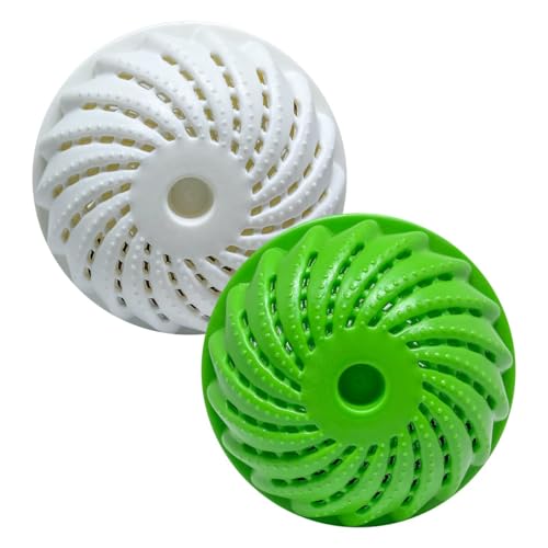 Bola Mágica para Lavar Roupas Remove Fiapos Pelos e Sujeira sem Sabão Econômica Ecológica e Reutilizável – Alta Eficiência Dura até 1500 Lavagens Ideal para Roupas Limpas sem Produtos Químicos