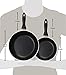 Utopia Kitchen 2 Piece Nonstick Frying Pan - 8 Inch and 10 Inch Dishwasher Safe Aluminium Cookware