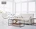 ZINUS Modern Studio Collection Rectangular Coffee Table and Two Square Side Tables - 3 Pieces