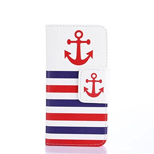 Lumia 830 Case Nokia Lumia 830 Kickstand Case,Bat King Anchors Pattern [Magnetic] Style Premium Leather Case Wallet Flip Stand [Flap Closure] Cover Case for Nokia Lumia 830