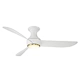 Corona Smart Indoor and Outdoor 3-Blade Flush Mount