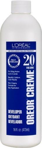 L'Oreal Oreor Creme 20 Volume Developer 16 oz. by Oreor Creme
