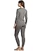 Leveret Women's Solid Marled 2 Piece Pajama 100% Cotton (Size XS-XL)