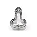 Stainless Steel Bachelorette Adult Bachelorette Party Supplies Penis Shaped Cookie Cutter