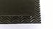 Black Wave Pattern EVA Foam Shoe Soling Sheet 17 1/4
