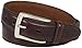 Dockers Men's 1 3/8 in. Feather-Edge Belt with Two-Row Stitching, Brown