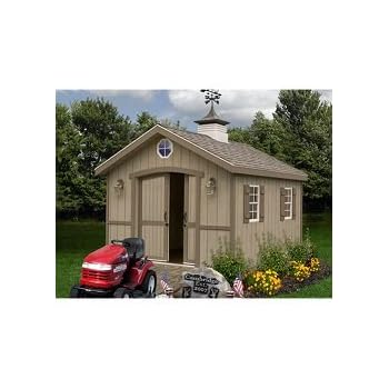amazon.com : best barns cambridge 10' x 12' wood shed kit