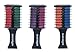 Hair Chalk Comb Temporary Hair Dye Hair Color Brush for Kids - 6 Colors Set of 3 pcs - Boys & Girls/Perfect Gift Idea