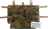 ILBE Radio Pouch MARPAT Gen 2 USMC - US Made Digital Woodland Camo Official Military Pouch with ArmyUniverse® Pin