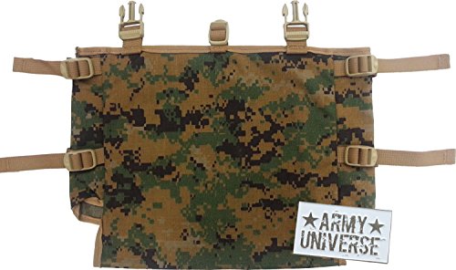 ILBE Radio Pouch MARPAT Gen 2 USMC - US Made Digital Woodland Camo Official Military Pouch with ArmyUniverse Pin