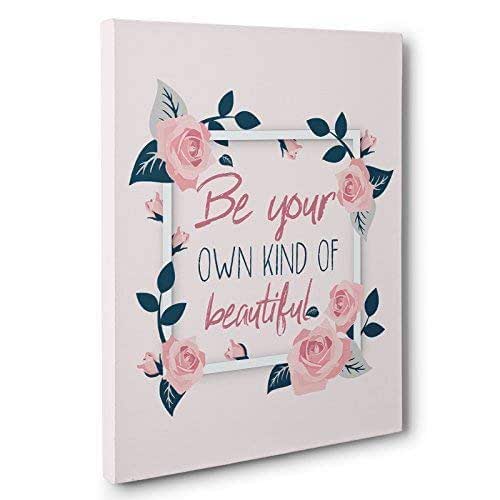 Be Your Own Kind Of Beautiful Canvas Wall Art Handmade