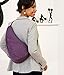 AmeriBag  I Love My Life 7103-LML-EG Tote,Eggplant,One Size