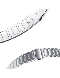 Kartice   Correa de repuesto para Samsung Galaxy Watch (1.811 in), 0.866 in, acero inoxidable sólido y metal, compatible con Samsung Galaxy Watch SM R800 (1.811 in).