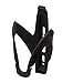 Elite Custom Race Cage (Soft Touch Black, Black Graphic) - Pro-Level Bottle Cage with Adaptive Rubber System
