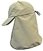 Sun Blocker Outdoor Sun Protection Fishing Cap with Neck Flap for Baseball Backpacking Cycling Hiking Garden Hunting Camping Tan