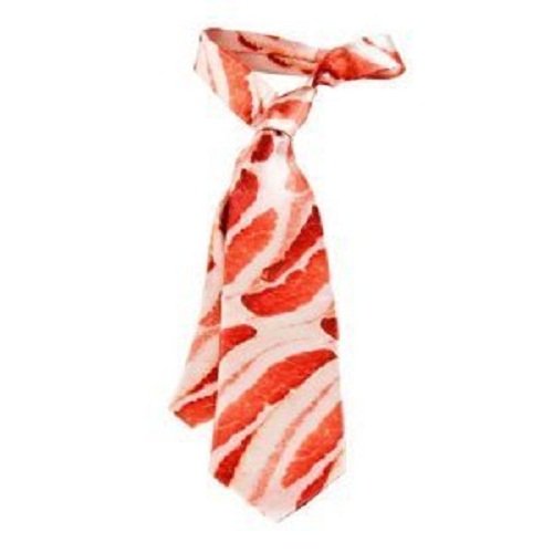 Men's Bacon Meat Tie / Necktie, Novelty Gag Gift, 54 Inches Clothing, Shoes & Jewelry, Novelty & More, Clothing, Novelty, Men, Accessories, Neckties