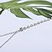 Fstrend Gorgeous Body Chain Necklace Shiny Crystal Bikini Beach Long Body Belly Jewelry for Women and Girls (Silver)