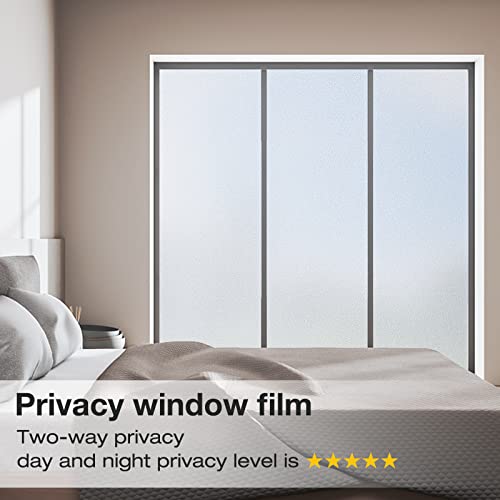 Window Privacy Film Frosted Glass Window Frosting Film for Bathroom