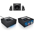 Logitech Z625 Powerful THX Certified 2.1 Speaker System with Bluetooth Audio Adapter for Bluetooth Streaming