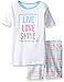 The Children's Place Girls' Pajama Shorts and Top Set