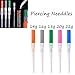 Ear Nose Piercing Needles - Yuelong 50PCS 20 Gauge Piercing Needles IV Catheter Needles for Piercing Sterilised Body Tattoo Piercings Tool for Piercing Supplies Piercing Kit (20G)
