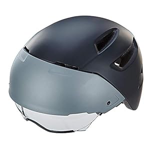 Prophete Unisex – volwassenen S-Pedelec helm maat: 52-56 cm, mat zwart/grijs, TÜV/GS-geteste fietshelm