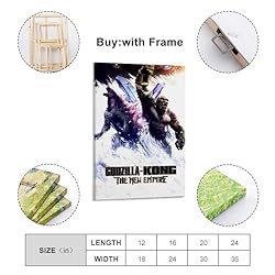 DKTFBRBO Godzilla X Kong Poster The New Empire