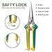 WYF 8.1″Gardening Hand Pruner Pruning Shear with Straight Stainless Steel Blades,Ultra Sharp Multi-Purpose Scissors for Garden Harvesting Fruits & Vegetables,Trimming Flowers and Plants (Green)thumb 4
