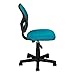 Fat Catalog Colorful Low-Back Mesh Computer Task Chair Teal
