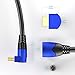 90° Angled 8K/4K HDMI Cable – 3ft – with A.I.S. Shielding, Designed in Germany (Supports All HDMI Devices Like PS5/Xbox/Switch – 8K@60Hz/4K@120Hz, HDCP, High Speed HDMI with Ethernet) – CableDirect