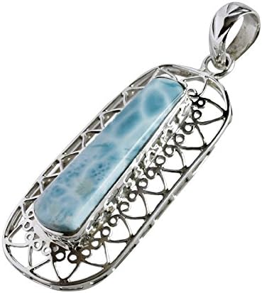 Larimar Pendant Dominican Precious stones