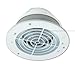 Dundas Jafine SEVZW Soffit Exhaust Vents Fits 4-Inch, 5-Inch and 6-Inch Duct