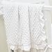 American Baby Company Heavenly Soft Minky Dot 4-Piece Crib Bedding Set, White, for Boys and Girls