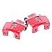 Callahan CCK12342 [2] REAR Performance Grade Red Powder Coated Caliper Assembly Pair Set