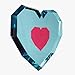 Crystal The Legend of Zelda Piece of Heart from Ocarina of Time and Majora's Mask