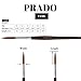 Speedball Art Products 1469-4 Escoda Prado Series Artist Watercolor & Acrylic Short Handle Rigger Paint Brush, Size 4, Synthetic Sable
