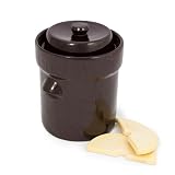 TSM Products 31061 German Style Fermentation Harvest Pot with Stone Weight, 10-Liter