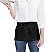 SONGXIN Server Aprons with 3 Deep Pockets - Waist Apron Waiter Waitress Apron