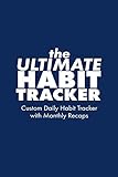 The Ultimate Habit Tracker: Custom 36 Month Habit Tracker + Monthly Recaps to Track Progress, Navy by MPP Notebooks