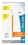 Paper Mate SharpWriter Mechanical Pencils, 0.7mm, HB #2, Yellow, 36 Count