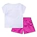 Nike Baby Girls Graphic T-Shirt and Shorts 2-Piece Set, Hyper Magenta/White, 12M