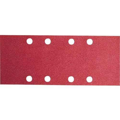 Bosch Accessories Feuille Abrasif pour Ponceuses Orbitales, 8 Trous, 180 Grain, 93mm x 230mm, Lot de 10