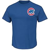 Chicago Cubs Majestic Wordmark Men's T-Shirt