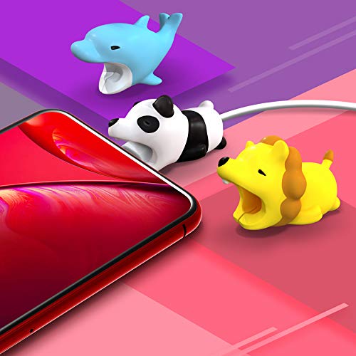 innoGadgets Cable bite Panda Cable Protection Animal | Cute Cable Protectors Made of PVC | Protect Y - //coolthings.us