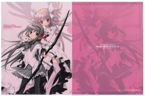 Magical Girl Madoka ☆ Magica clear file (Vertical) Monthly Newtype 2012 June Appendix