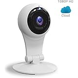 FSMART Indoor Camera 1080P, Wireless Home Surveillance Security System Wifi Baby/Pet Monitor With Two Way Audio/Night Vision/Motion Detection-Cloud Service Available